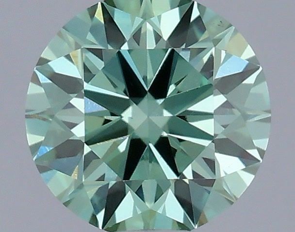 Ideal Loose Diamond - ROUND 0.5ct Fancy Vivid Green VS1: Ideal Loose Diamond - ROUND 0.5ct Fancy Vivid Green VS1 Source: This is a real non-mined Diamond that has been grown in a lab Shape: ROUND Carats: 0.5 Color: Fancy Vivid Green Certification: IGI Video