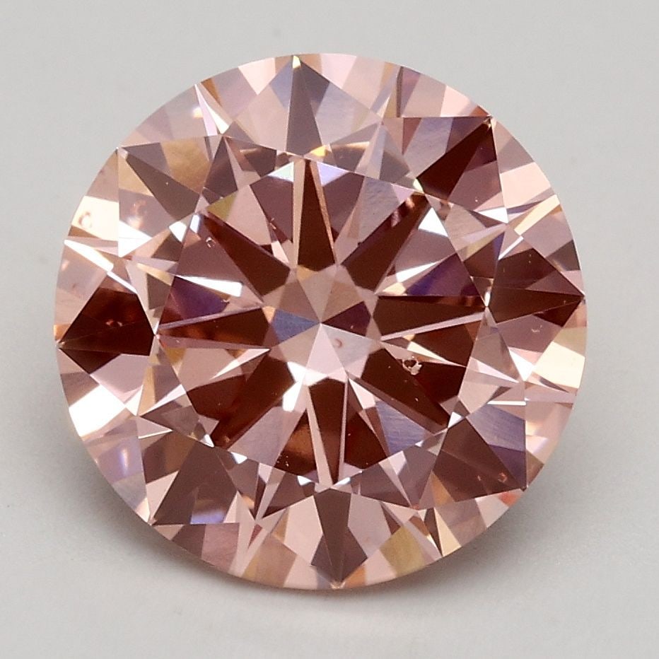 Loose Diamond - ROUND 2.7ct Fancy Intense Pink VS2: Loose Diamond - ROUND 2.7ct Fancy Intense Pink VS2 Source: This is a real non-mined Diamond that has been grown in a lab Shape: ROUND Carats: 2.7 Color: Fancy Intense Pink Certification: IGI Video: