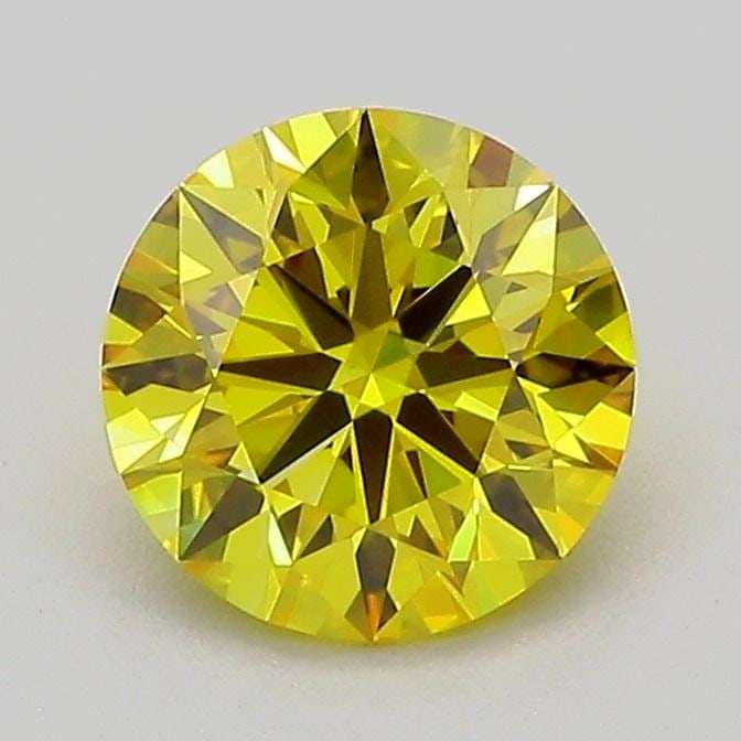 Ideal Loose Diamond - ROUND 1.22ct Fancy Vivid Yellow VVS2: Ideal Loose Diamond - ROUND 1.22ct Fancy Vivid Yellow VVS2 Source: This is a real non-mined Diamond that has been grown in a lab Shape: ROUND Carats: 1.22 Color: Fancy Vivid Yellow Certification: IGI 