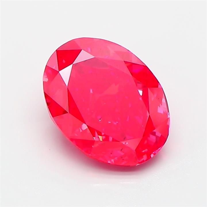 Loose Diamond - OVAL 1.51ct Fancy Vivid Red VS2 (1 of 1)