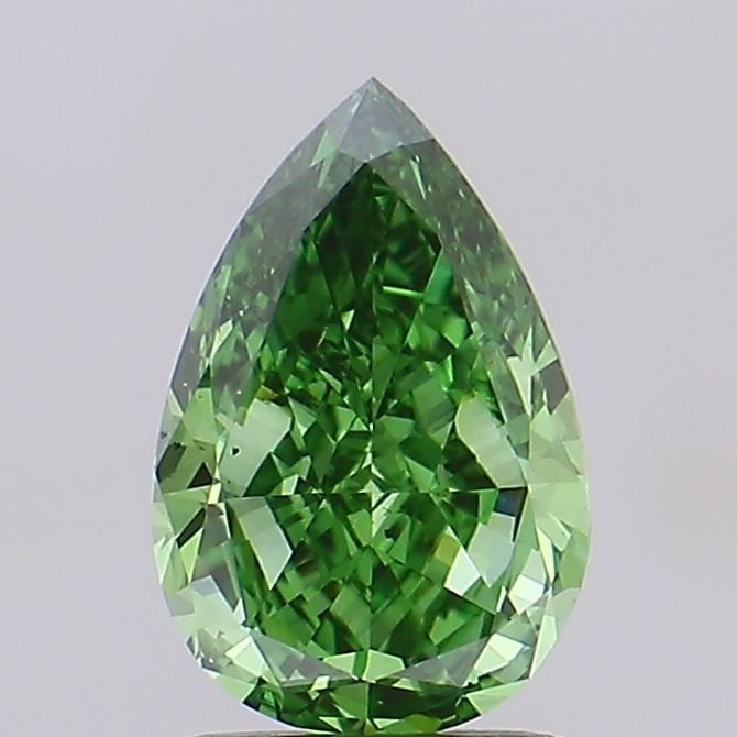 Loose Diamond - PEAR 1.26ct Fancy Vivid Green VS2 (1 of 1)