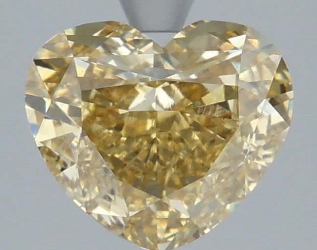 Loose Diamond - HEART 3.5ct Fancy Intense Yellow VS1: Loose Diamond - HEART 3.5ct Fancy Intense Yellow VS1 Source: This is a real non-mined Diamond that has been grown in a lab Shape: HEART Carats: 3.5 Color: Fancy Intense Yellow Certification: IGI Video