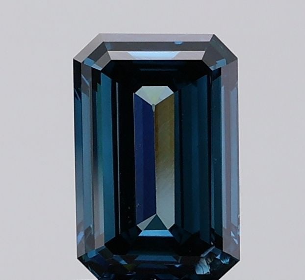 Loose Diamond - EMERALD 1.54ct Fancy Deep Blue SI1: Loose Diamond - EMERALD 1.54ct Fancy Deep Blue SI1 Source: This is a real non-mined Diamond that has been grown in a lab Shape: EMERALD Carats: 1.54 Color: Fancy Deep Blue Certification: IGI Video: