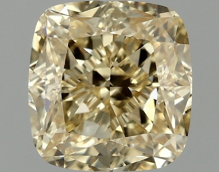 Loose Diamond - CUSHION MODIFIED 1.59ct Fancy Intense Yellow VS2: Loose Diamond - CUSHION MODIFIED 1.59ct Fancy Intense Yellow VS2 Source: This is a real non-mined Diamond that has been grown in a lab Shape: CUSHION MODIFIED Carats: 1.59 Color: Fancy Intense Yellow 