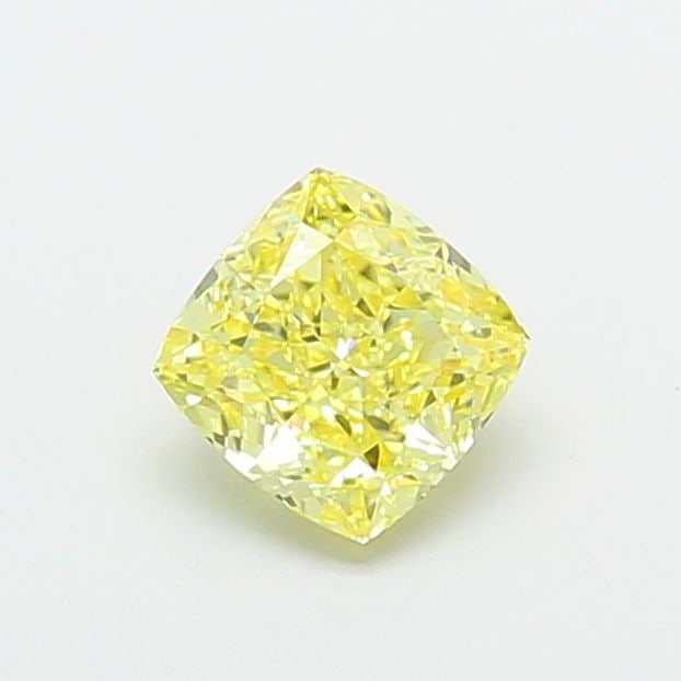 Loose Diamond - CUSHION MODIFIED 1.77ct Fancy Yellow VS1: Loose Diamond - CUSHION MODIFIED 1.77ct Fancy Yellow VS1 Source: This is a real non-mined Diamond that has been grown in a lab Shape: CUSHION MODIFIED Carats: 1.77 Color: Fancy Yellow Certification: I