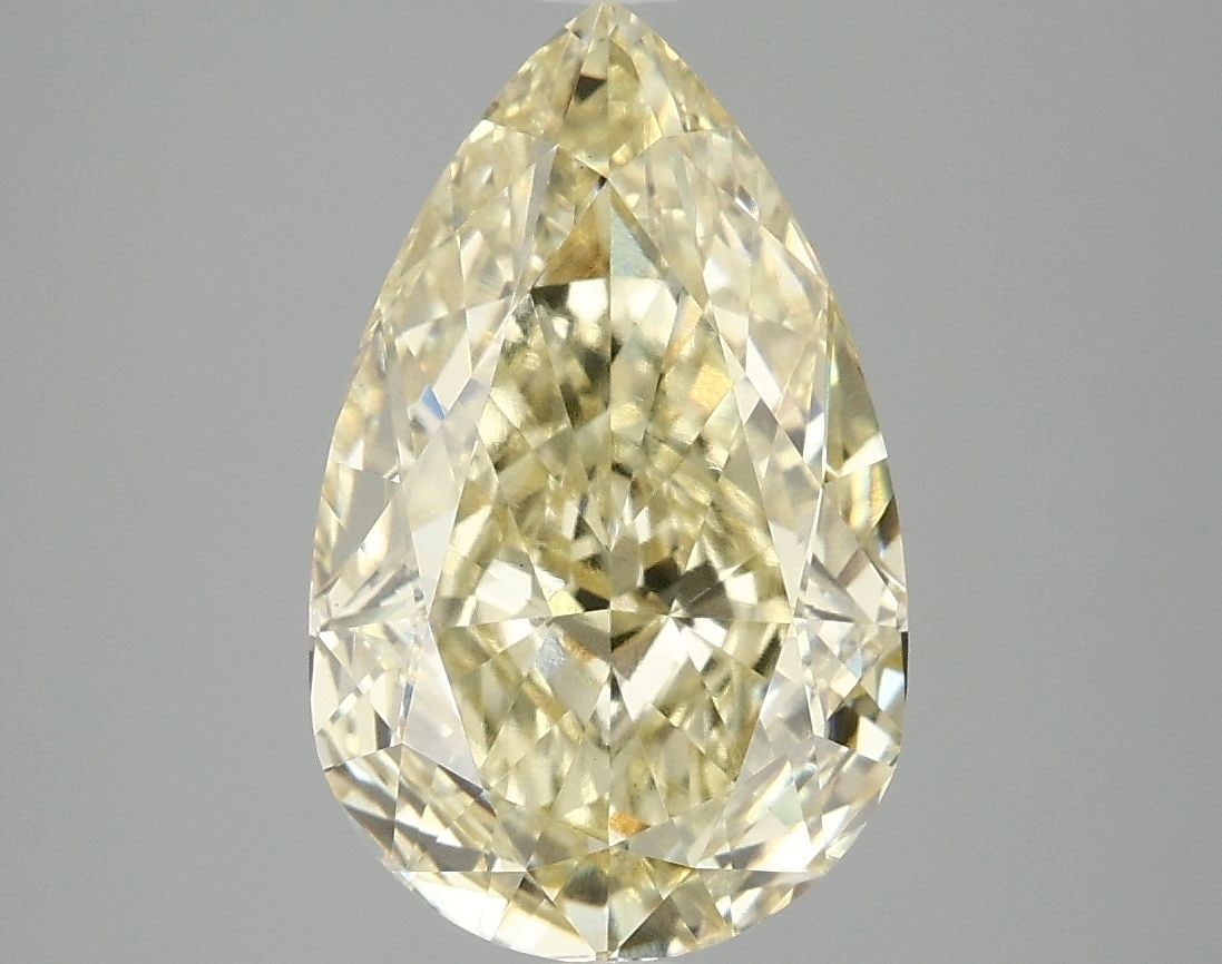 Loose Diamond - PEAR 4.05ct Fancy Intense Yellow VS1: Loose Diamond - PEAR 4.05ct Fancy Intense Yellow VS1 Source: This is a real non-mined Diamond that has been grown in a lab Shape: PEAR Carats: 4.05 Color: Fancy Intense Yellow Certification: IGI Video