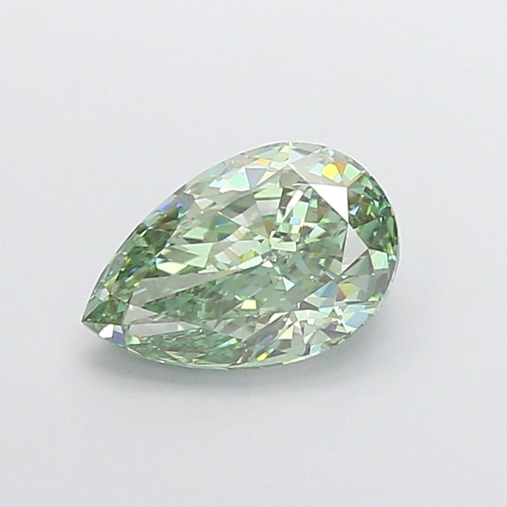Loose Diamond - PEAR 3.02ct Fancy Vivid Green VS1: Loose Diamond - PEAR 3.02ct Fancy Vivid Green VS1 Source: This is a real non-mined Diamond that has been grown in a lab Shape: PEAR Carats: 3.02 Color: Fancy Vivid Green Certification: IGI Video: