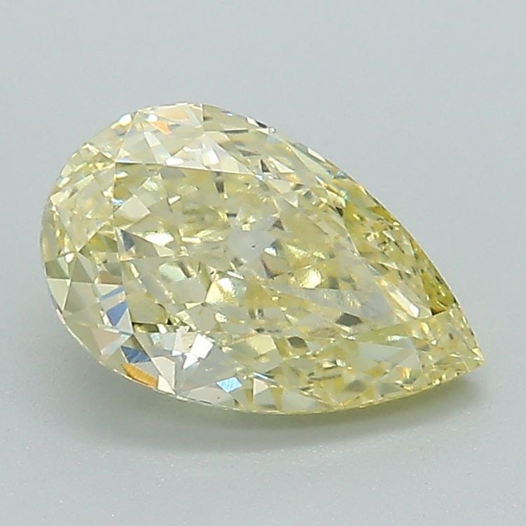 Loose Diamond - PEAR 1.47ct Fancy Intense Yellow VS1: Loose Diamond - PEAR 1.47ct Fancy Intense Yellow VS1 Source: This is a real non-mined Diamond that has been grown in a lab Shape: PEAR Carats: 1.47 Color: Fancy Intense Yellow Certification: IGI Video