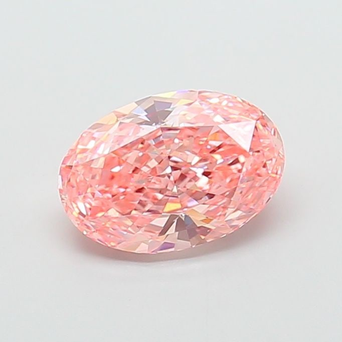 Loose Diamond - OVAL 3.06ct Fancy Vivid Pink VS1: Loose Diamond - OVAL 3.06ct Fancy Vivid Pink VS1 Source: This is a real non-mined Diamond that has been grown in a lab Shape: OVAL Carats: 3.06 Color: Fancy Vivid Pink Certification: IGI Video: