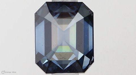 Loose Diamond - EMERALD 1.01ct Fancy Deep Blue VS1 (1 of 1)