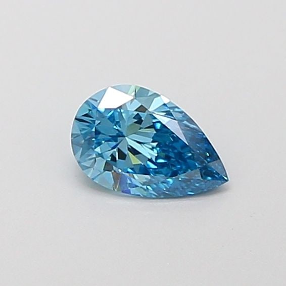 Loose Diamond - PEAR 0.36ct Fancy Vivid Blue VS1: Loose Diamond - PEAR 0.36ct Fancy Vivid Blue VS1 Source: This is a real non-mined Diamond that has been grown in a lab Shape: PEAR Carats: 0.36 Color: Fancy Vivid Blue Certification: IGI Video: