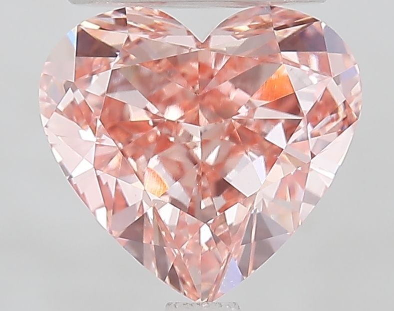 Loose Diamond - HEART 3.1ct Fancy Vivid Pink VVS2: Loose Diamond - HEART 3.1ct Fancy Vivid Pink VVS2 Source: This is a real non-mined Diamond that has been grown in a lab Shape: HEART Carats: 3.1 Color: Fancy Vivid Pink Certification: IGI Video: