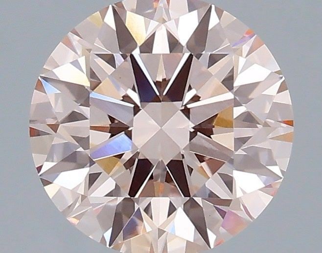 Ideal Loose Diamond - ROUND 2.06ct Fancy Pink VS1: Ideal Loose Diamond - ROUND 2.06ct Fancy Pink VS1 Source: This is a real non-mined Diamond that has been grown in a lab Shape: ROUND Carats: 2.06 Color: Fancy Pink Certification: IGI Video:
