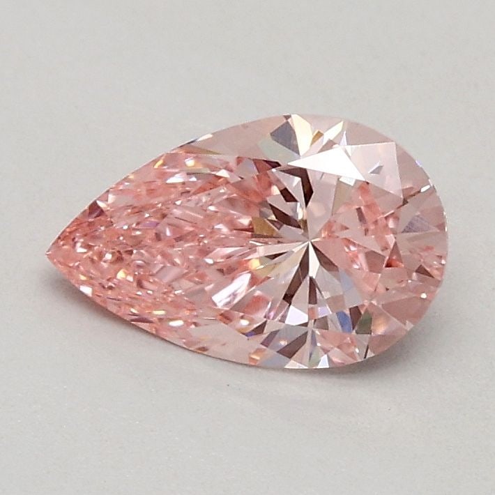 Loose Diamond - PEAR 0.52ct Fancy Vivid Pink VS1: Loose Diamond - PEAR 0.52ct Fancy Vivid Pink VS1 Source: This is a real non-mined Diamond that has been grown in a lab Shape: PEAR Carats: 0.52 Color: Fancy Vivid Pink Certification: IGI Video: