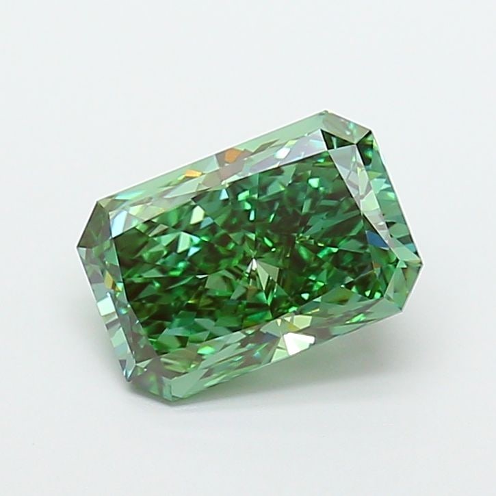 Loose Diamond - RADIANT 3.27ct Fancy Vivid Green VVS1 (1 of 1)