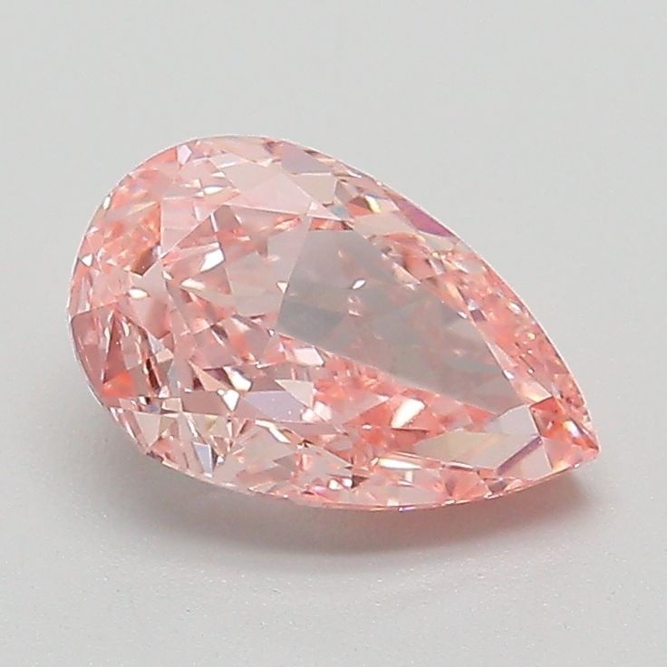 Loose Diamond - PEAR 1.3ct Fancy Vivid Pink VS1: Loose Diamond - PEAR 1.3ct Fancy Vivid Pink VS1 Source: This is a real non-mined Diamond that has been grown in a lab Shape: PEAR Carats: 1.3 Color: Fancy Vivid Pink Certification: IGI Video: