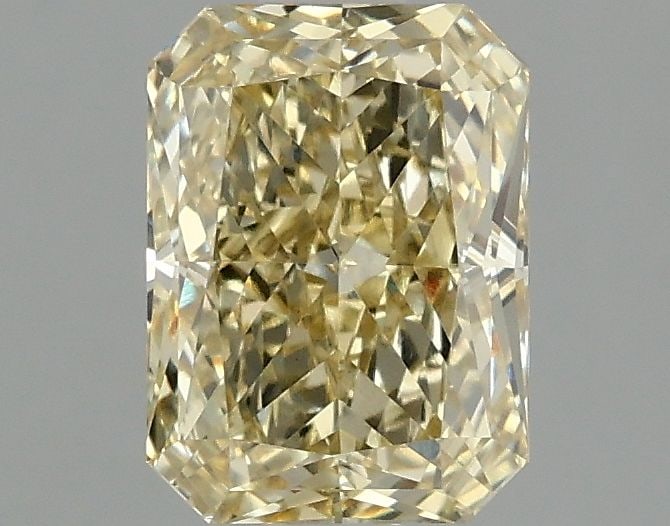 Loose Diamond - RADIANT 1.58ct Fancy Intense Yellow VS1: Loose Diamond - RADIANT 1.58ct Fancy Intense Yellow VS1 Source: This is a real non-mined Diamond that has been grown in a lab Shape: RADIANT Carats: 1.58 Color: Fancy Intense Yellow Certification: IGI