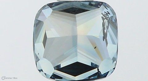 Loose Diamond - CUSHION MODIFIED 0.56ct Fancy Vivid Blue SI2: Loose Diamond - CUSHION MODIFIED 0.56ct Fancy Vivid Blue SI2 Source: This is a real non-mined Diamond that has been grown in a lab Shape: CUSHION MODIFIED Carats: 0.56 Color: Fancy Vivid Blue Certific
