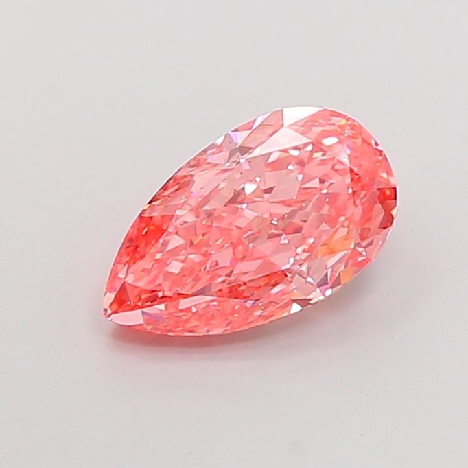 Loose Diamond - PEAR 4.01ct Fancy Vivid Pink VS2: Loose Diamond - PEAR 4.01ct Fancy Vivid Pink VS2 Source: This is a real non-mined Diamond that has been grown in a lab Shape: PEAR Carats: 4.01 Color: Fancy Vivid Pink Certification: IGI Video:
