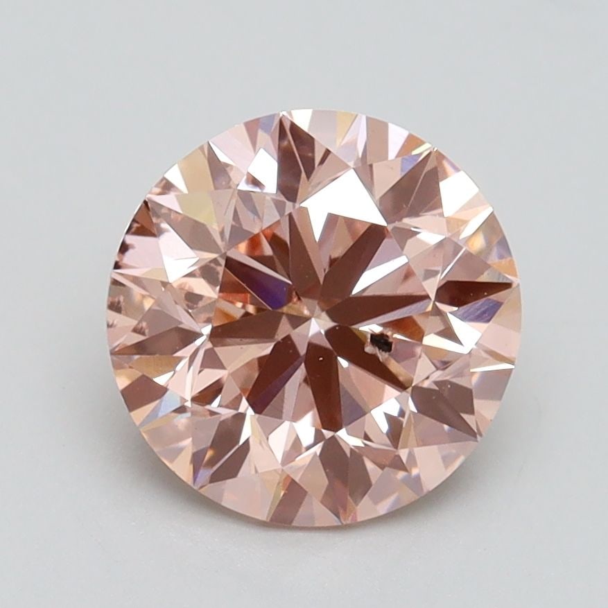 Loose Diamond - ROUND 2.02ct Fancy Intense Pink SI1: Loose Diamond - ROUND 2.02ct Fancy Intense Pink SI1 Source: This is a real non-mined Diamond that has been grown in a lab Shape: ROUND Carats: 2.02 Color: Fancy Intense Pink Certification: IGI Video: