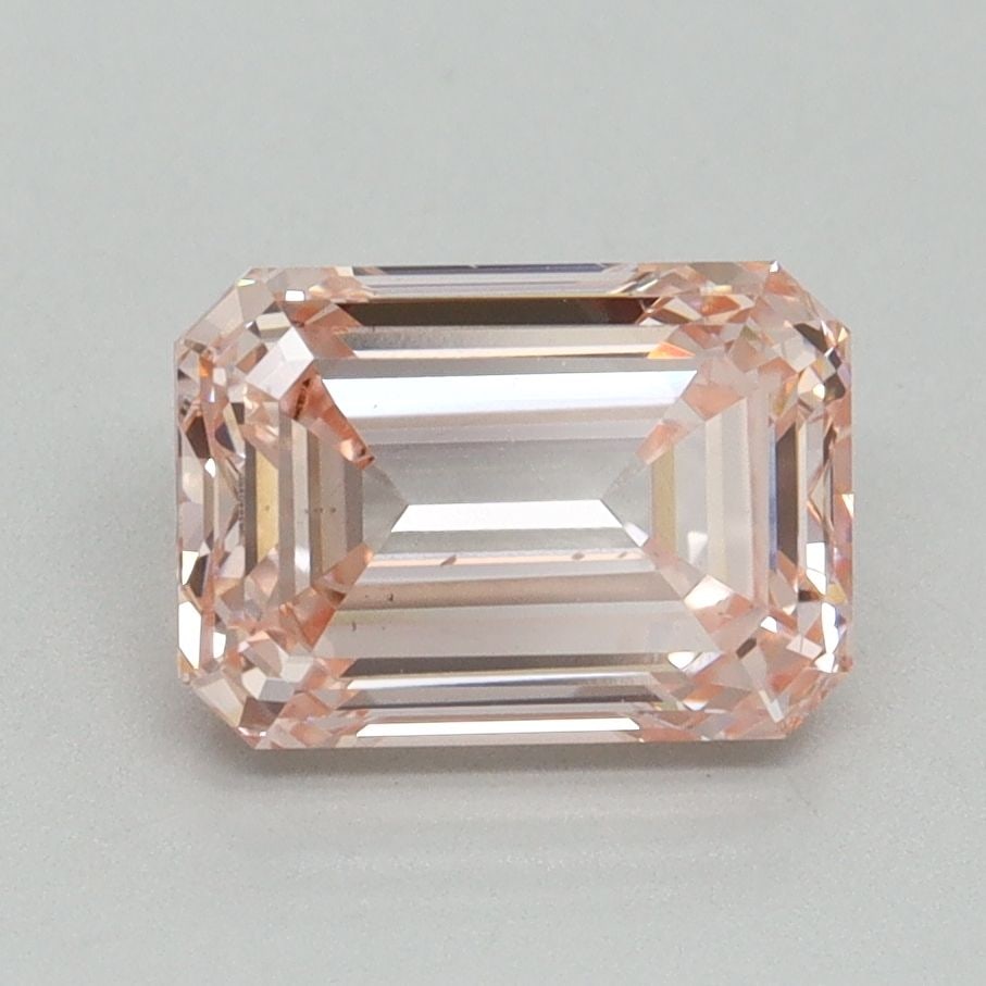 Loose Diamond - EMERALD 2.01ct Fancy Intense Pink VS2: Loose Diamond - EMERALD 2.01ct Fancy Intense Pink VS2 Source: This is a real non-mined Diamond that has been grown in a lab Shape: EMERALD Carats: 2.01 Color: Fancy Intense Pink Certification: IGI Vid