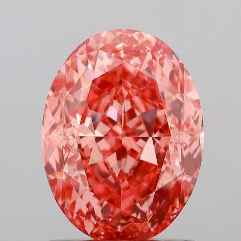 Loose Diamond - OVAL 1.53ct Fancy Vivid Pink VVS2: Loose Diamond - OVAL 1.53ct Fancy Vivid Pink VVS2 Source: This is a real non-mined Diamond that has been grown in a lab Shape: OVAL Carats: 1.53 Color: Fancy Vivid Pink Certification: IGI Video: