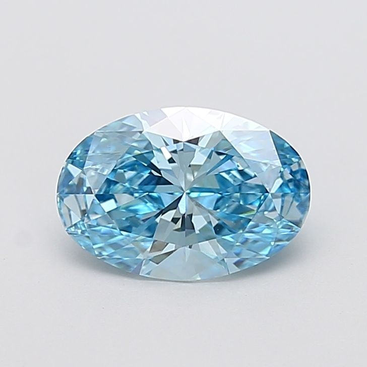 Loose Diamond - OVAL 2.07ct Fancy Vivid Blue VVS2: Loose Diamond - OVAL 2.07ct Fancy Vivid Blue VVS2 Source: This is a real non-mined Diamond that has been grown in a lab Shape: OVAL Carats: 2.07 Color: Fancy Vivid Blue Certification: IGI Video: