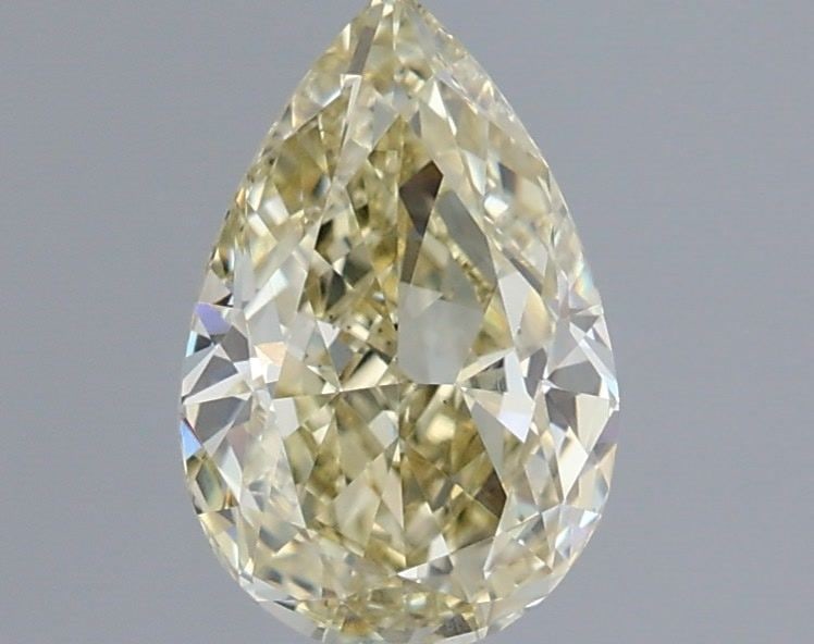 Loose Diamond - PEAR 1.07ct Fancy Yellow VS1: Loose Diamond - PEAR 1.07ct Fancy Yellow VS1 Source: This is a real non-mined Diamond that has been grown in a lab Shape: PEAR Carats: 1.07 Color: Fancy Yellow Certification: IGI Video: