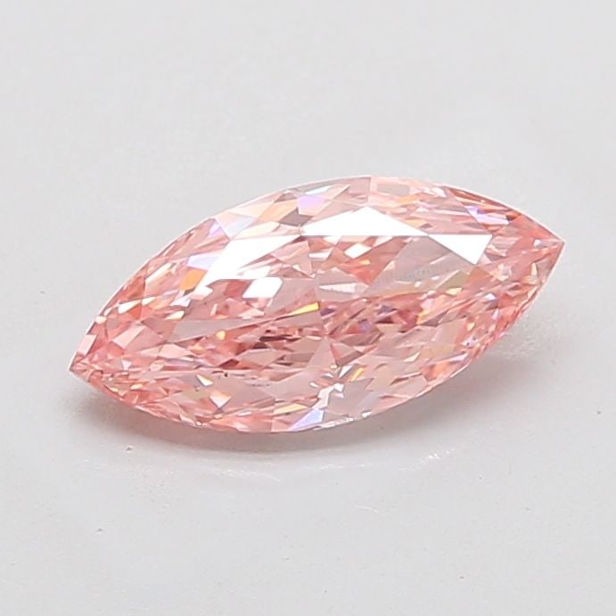Loose Diamond - MARQUISE 2.08ct Fancy Vivid Pink VS2: Loose Diamond - MARQUISE 2.08ct Fancy Vivid Pink VS2 Source: This is a real non-mined Diamond that has been grown in a lab Shape: MARQUISE Carats: 2.08 Color: Fancy Vivid Pink Certification: IGI Video