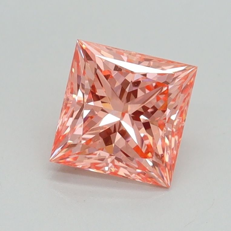 Loose Diamond - PRINCESS 1.01ct Fancy Vivid Pink SI1: Loose Diamond - PRINCESS 1.01ct Fancy Vivid Pink SI1 Source: This is a real non-mined Diamond that has been grown in a lab Shape: PRINCESS Carats: 1.01 Color: Fancy Vivid Pink Certification: IGI Video