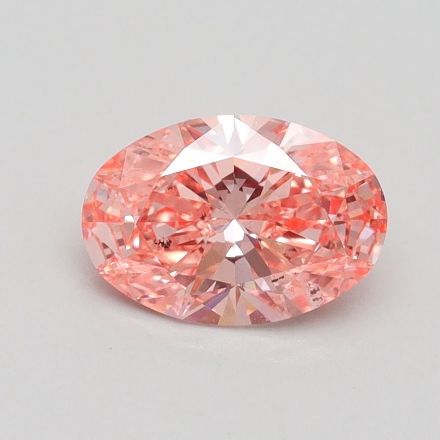 Loose Diamond - OVAL 1.07ct Fancy Intense Pink SI1: Loose Diamond - OVAL 1.07ct Fancy Intense Pink SI1 Source: This is a real non-mined Diamond that has been grown in a lab Shape: OVAL Carats: 1.07 Color: Fancy Intense Pink Certification: IGI Video: