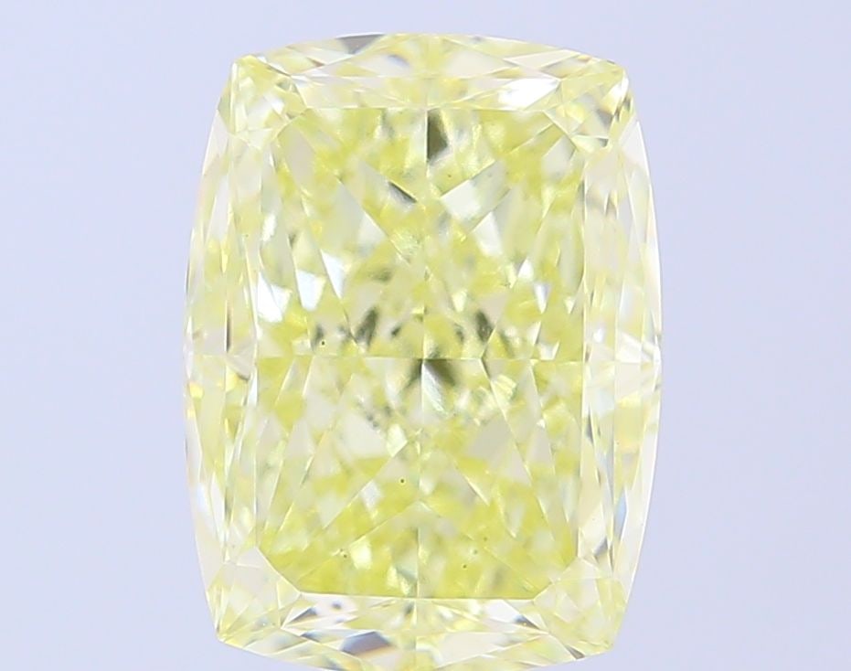 Loose Diamond - CUSHION MODIFIED 7.12ct Fancy Yellow VS1: Loose Diamond - CUSHION MODIFIED 7.12ct Fancy Yellow VS1 Source: This is a real non-mined Diamond that has been grown in a lab Shape: CUSHION MODIFIED Carats: 7.12 Color: Fancy Yellow Certification: I