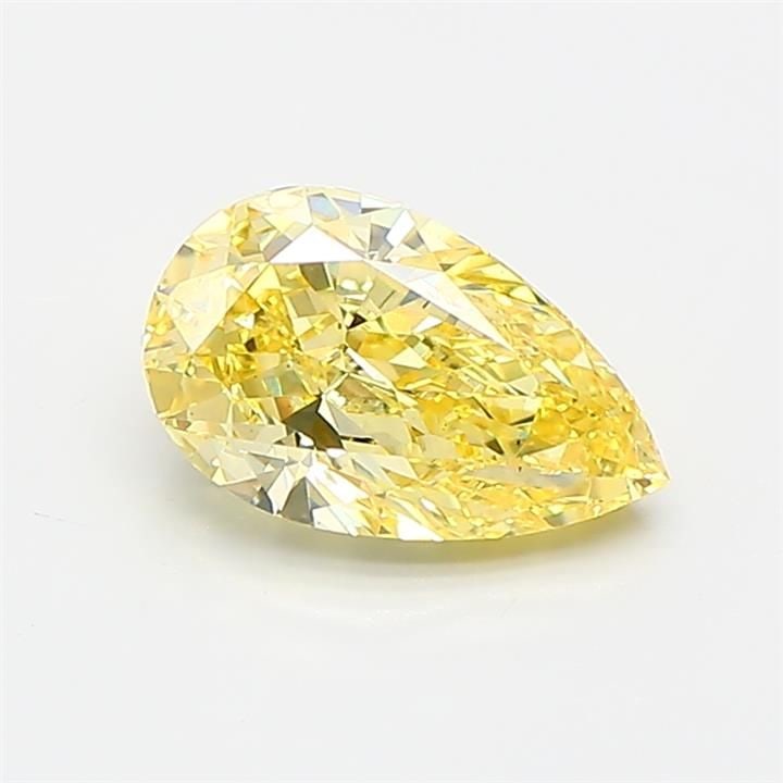 Loose Diamond - PEAR 1.0ct Fancy Intense Yellow VS1: Loose Diamond - PEAR 1.0ct Fancy Intense Yellow VS1 Source: This is a real non-mined Diamond that has been grown in a lab Shape: PEAR Carats: 1.0 Color: Fancy Intense Yellow Certification: IGI Video: