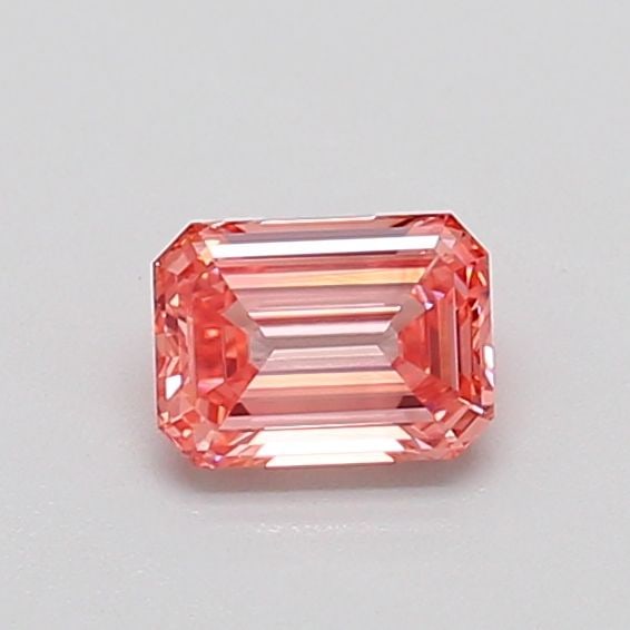 Loose Diamond - EMERALD 0.4ct Fancy Vivid Pink VS1: Loose Diamond - EMERALD 0.4ct Fancy Vivid Pink VS1 Source: This is a real non-mined Diamond that has been grown in a lab Shape: EMERALD Carats: 0.4 Color: Fancy Vivid Pink Certification: IGI Video: