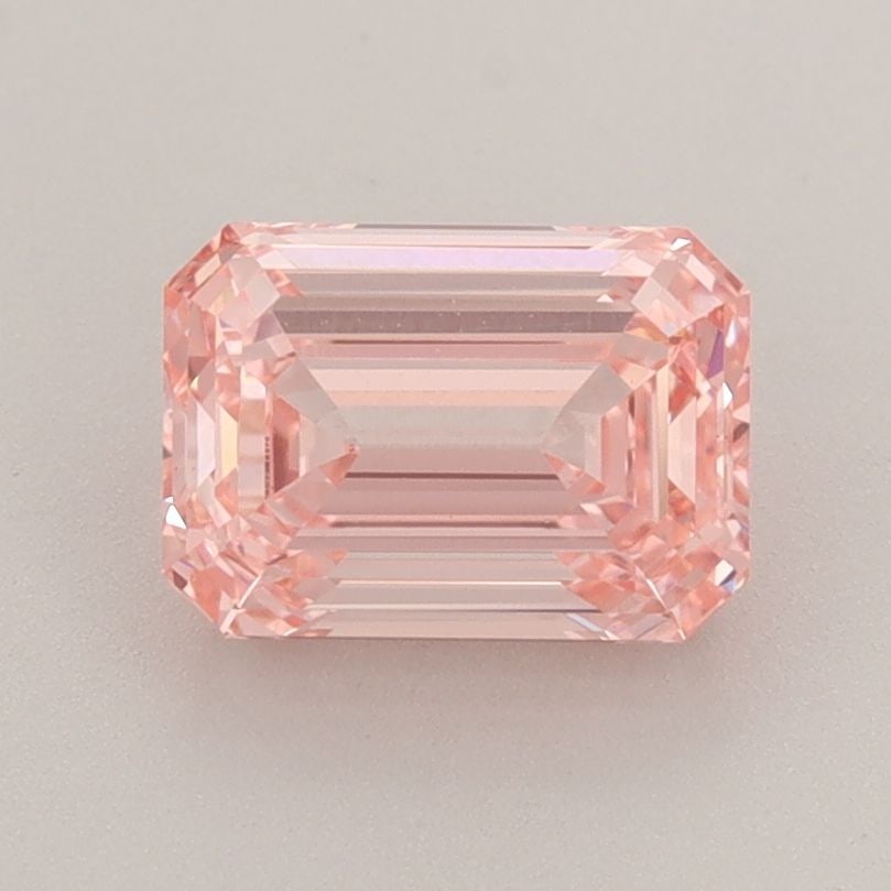 Loose Diamond - EMERALD 1.59ct Fancy Vivid Pink VS1: Loose Diamond - EMERALD 1.59ct Fancy Vivid Pink VS1 Source: This is a real non-mined Diamond that has been grown in a lab Shape: EMERALD Carats: 1.59 Color: Fancy Vivid Pink Certification: IGI Video: