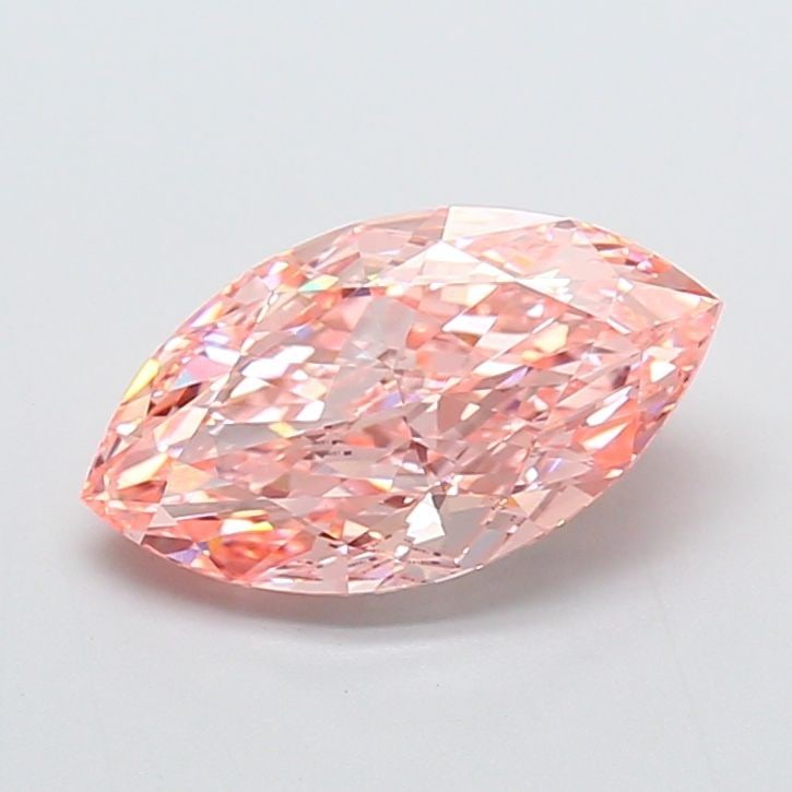 Loose Diamond - MARQUISE 3.53ct Fancy Vivid Pink VVS2 (1 of 1)