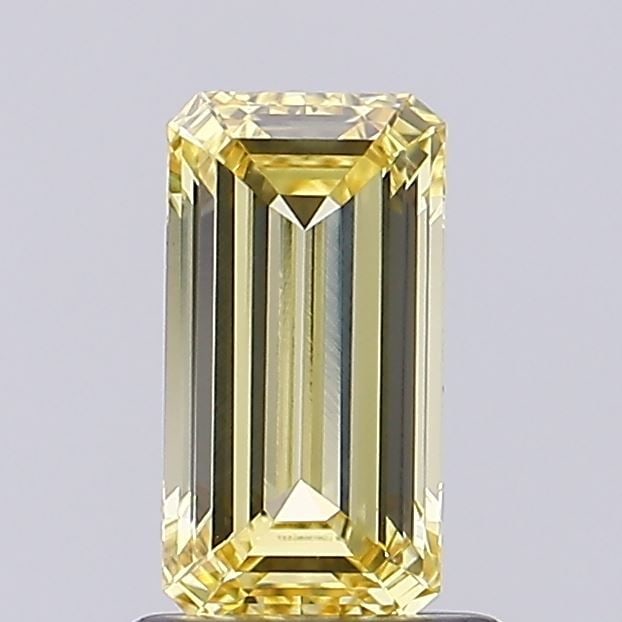 Loose Diamond - EMERALD 1.03ct Fancy Intense Yellow VS1 (1 of 1)