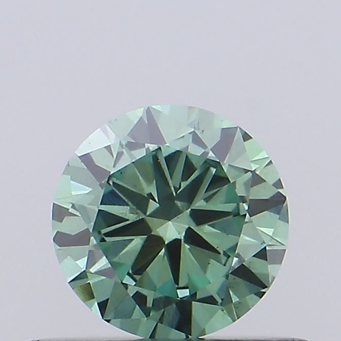 Loose Diamond - ROUND 0.45ct Fancy Vivid Green VS2: Loose Diamond - ROUND 0.45ct Fancy Vivid Green VS2 Source: This is a real non-mined Diamond that has been grown in a lab Shape: ROUND Carats: 0.45 Color: Fancy Vivid Green Certification: NONE Video: