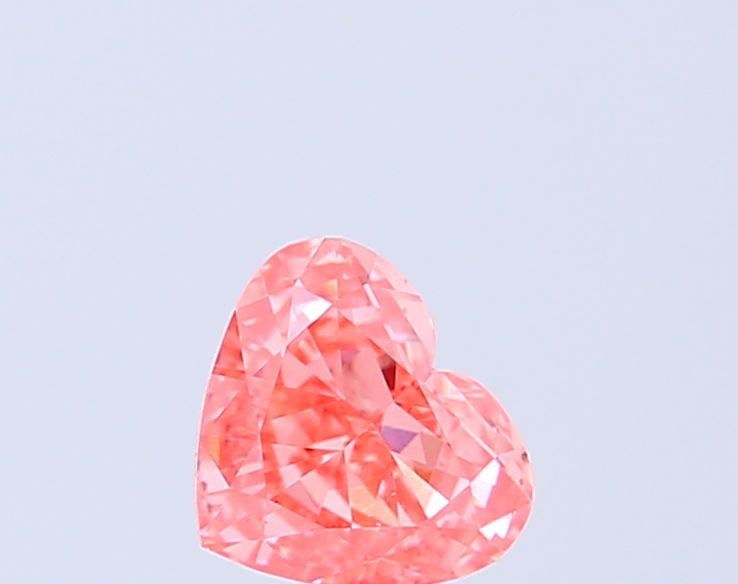 Loose Diamond - HEART 1.01ct Fancy Vivid Pink VS1: Loose Diamond - HEART 1.01ct Fancy Vivid Pink VS1 Source: This is a real non-mined Diamond that has been grown in a lab Shape: HEART Carats: 1.01 Color: Fancy Vivid Pink Certification: IGI Video:
