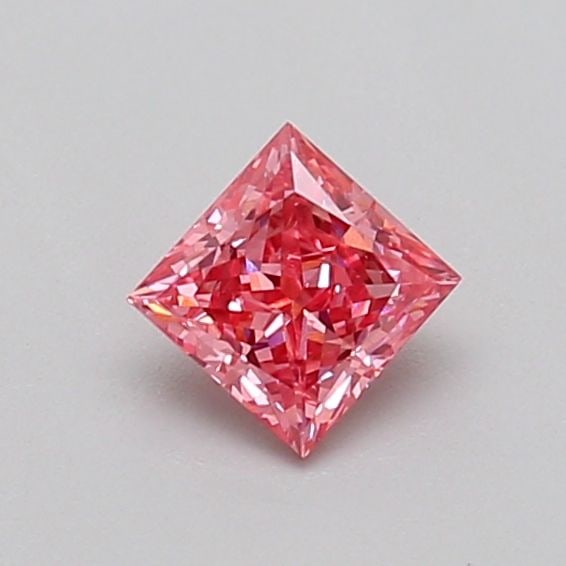 Loose Diamond - PRINCESS 0.38ct Fancy Intense Brownish Pink VS1: Loose Diamond - PRINCESS 0.38ct Fancy Intense Brownish Pink VS1 Source: This is a real non-mined Diamond that has been grown in a lab Shape: PRINCESS Carats: 0.38 Color: Fancy Intense Brownish Pink Ce