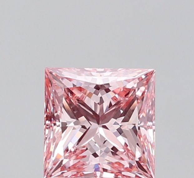 Loose Diamond - PRINCESS 1.06ct Fancy Intense Pink VS1: Loose Diamond - PRINCESS 1.06ct Fancy Intense Pink VS1 Source: This is a real non-mined Diamond that has been grown in a lab Shape: PRINCESS Carats: 1.06 Color: Fancy Intense Pink Certification: IGI V