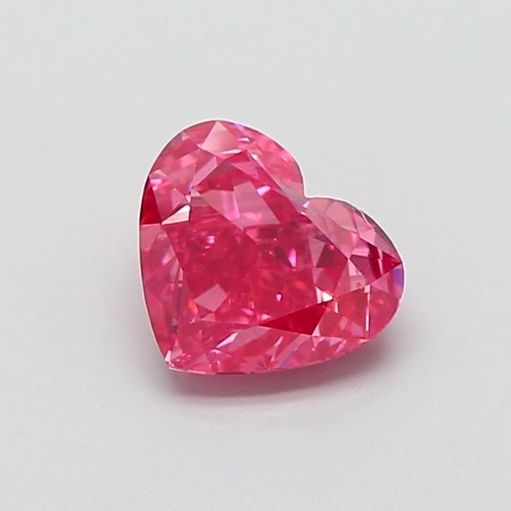 Loose Diamond - HEART 1.06ct Fancy Vivid Pink VVS2: Loose Diamond - HEART 1.06ct Fancy Vivid Pink VVS2 Source: This is a real non-mined Diamond that has been grown in a lab Shape: HEART Carats: 1.06 Color: Fancy Vivid Pink Certification: IGI Video:
