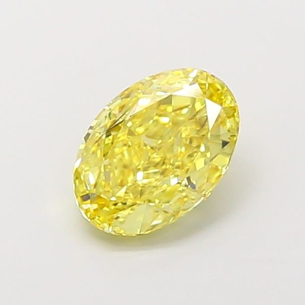 Loose Diamond - OVAL 1.87ct Fancy Vivid Yellow VS2: Loose Diamond - OVAL 1.87ct Fancy Vivid Yellow VS2 Source: This is a real non-mined Diamond that has been grown in a lab Shape: OVAL Carats: 1.87 Color: Fancy Vivid Yellow Certification: IGI Video: