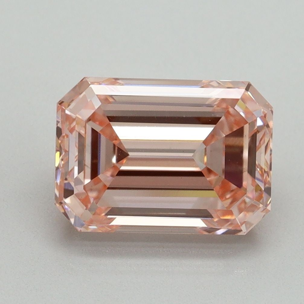 Loose Diamond - EMERALD 3.06ct Fancy Intense Pink VS1: Loose Diamond - EMERALD 3.06ct Fancy Intense Pink VS1 Source: This is a real non-mined Diamond that has been grown in a lab Shape: EMERALD Carats: 3.06 Color: Fancy Intense Pink Certification: IGI Vid