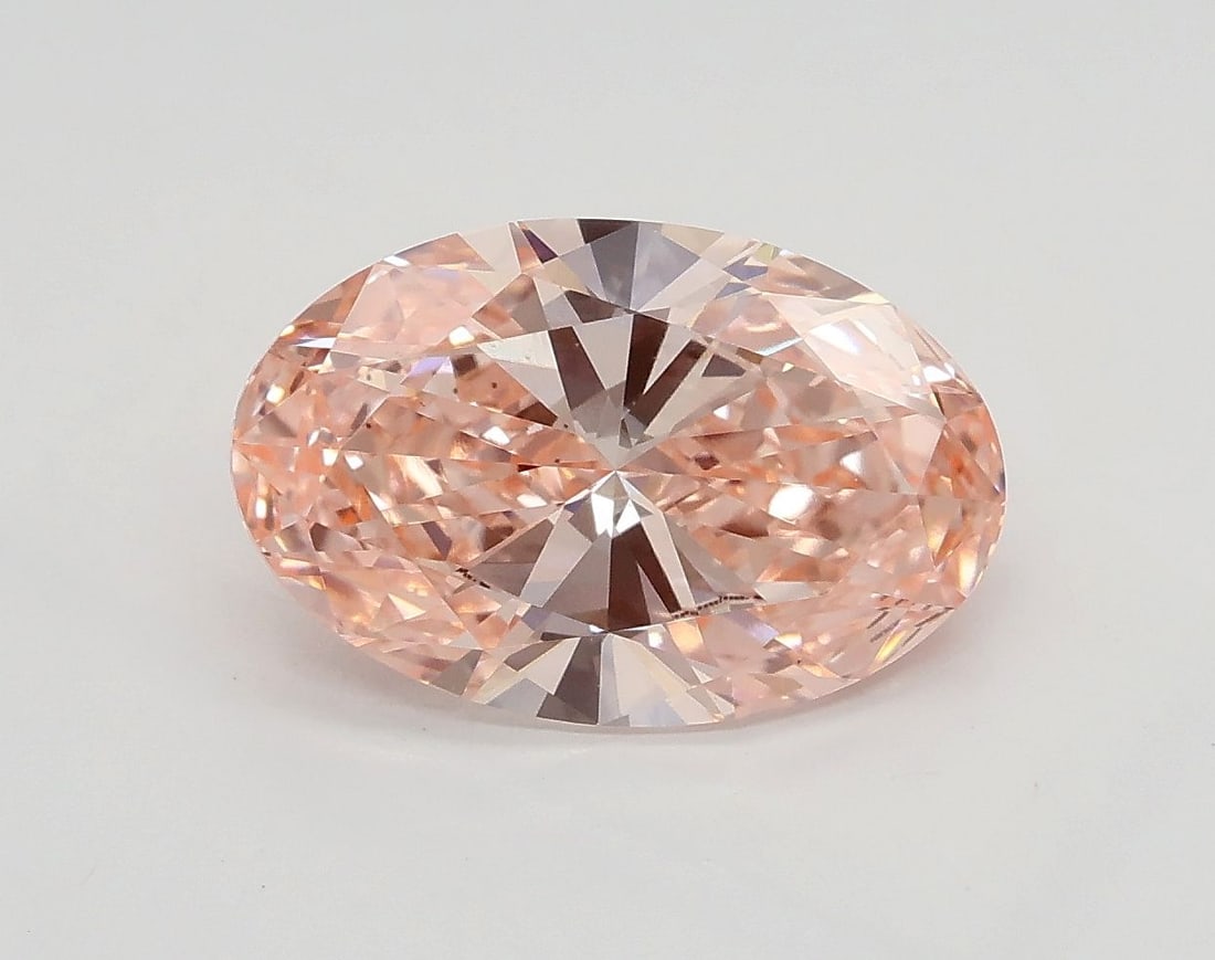 Loose Diamond - OVAL 2.01ct Fancy Vivid Pink VS1: Loose Diamond - OVAL 2.01ct Fancy Vivid Pink VS1 Source: This is a real non-mined Diamond that has been grown in a lab Shape: OVAL Carats: 2.01 Color: Fancy Vivid Pink Certification: IGI Video: