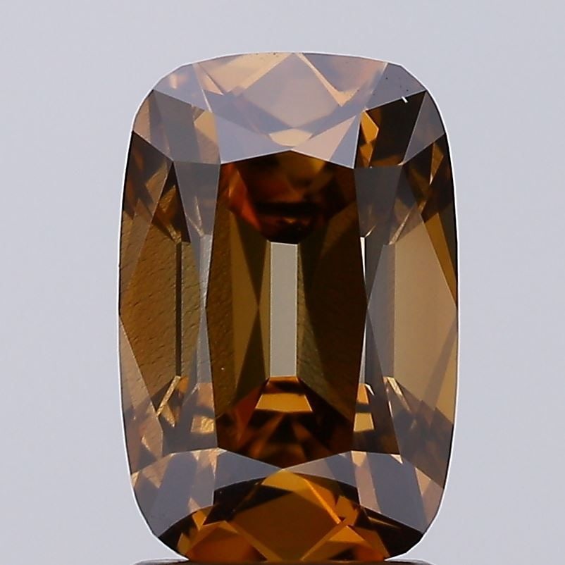 Loose Diamond - CUSHION 2.02ct Fancy Light Yellowish Brown SI1 (1 of 1)