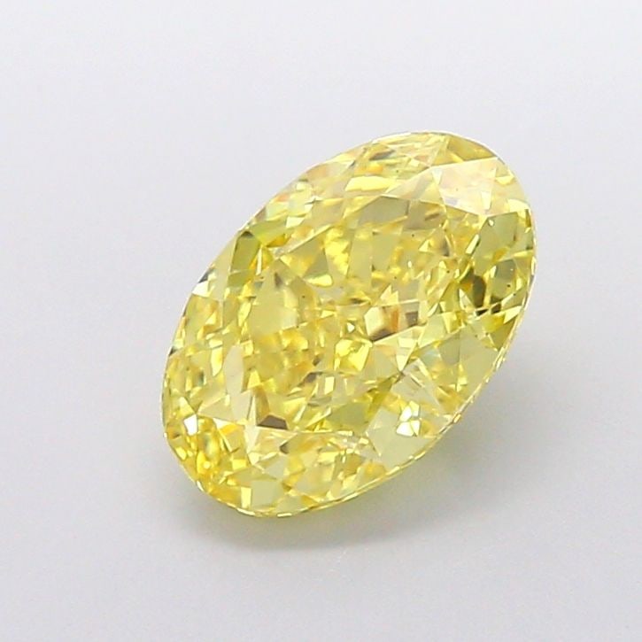 Loose Diamond - OVAL 3.02ct Fancy Vivid Yellow VS2: Loose Diamond - OVAL 3.02ct Fancy Vivid Yellow VS2 Source: This is a real non-mined Diamond that has been grown in a lab Shape: OVAL Carats: 3.02 Color: Fancy Vivid Yellow Certification: IGI Video: