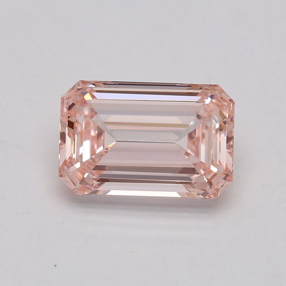 Loose Diamond - EMERALD 1.11ct Fancy Intense Pink VS1: Loose Diamond - EMERALD 1.11ct Fancy Intense Pink VS1 Source: This is a real non-mined Diamond that has been grown in a lab Shape: EMERALD Carats: 1.11 Color: Fancy Intense Pink Certification: IGI Vid