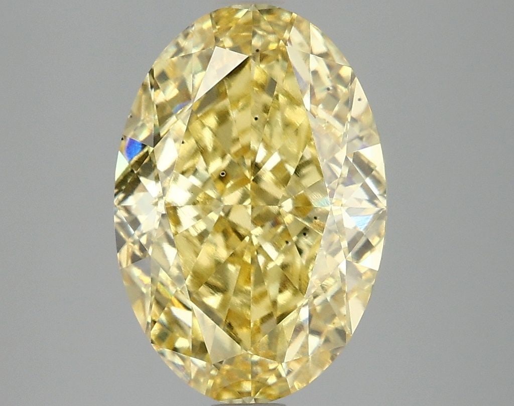 Loose Diamond - OVAL 4.09ct Fancy Vivid Yellow VS2 (1 of 1)