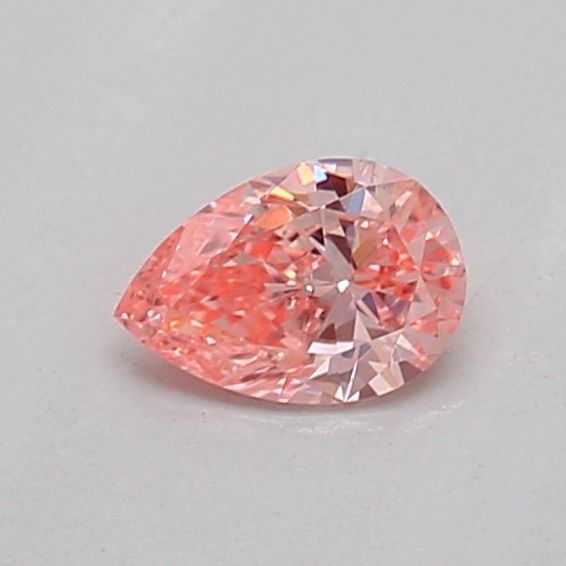 Loose Diamond - PEAR 0.16ct Fancy Vivid Pink VS2: Loose Diamond - PEAR 0.16ct Fancy Vivid Pink VS2 Source: This is a real non-mined Diamond that has been grown in a lab Shape: PEAR Carats: 0.16 Color: Fancy Vivid Pink Certification: IGI The Diamond D